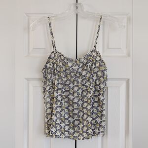 Anthro | Silk Floral Camisole